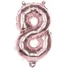 Image de Boland ballon numéro 8 or rose 86 cm