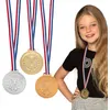 Image de 3 medailles olympique or argent bronze - boland 30841