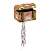 Image de Boland trekpiñata coffre au trésor marron 30 x 26 cm