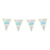 Image de Boland ligne de drapeau papier joyeux anniversaire 6 mètres