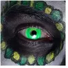 Image de lentilles mensuelles 14mm fluo vert - 29 - boland 40084