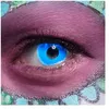Image de lentilles mensuelles 14mm fluo bleu - 30 - boland 40085