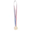Image de Sachet De 6 Medailles Du Gagnant winner Sur Ruban Tricolore - Tricolore