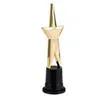 Image de trophée étoile distinction vainqueur 22cm or - boland 44165