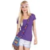 Image de sac hippie peace and love - boland 44519