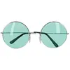 Image de paire de lunettes festives hippie vert adulte - boland 44562