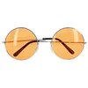 Image de paire de lunettes festives hippie orange adulte - boland 44564