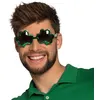 Image de paire lunettes shamrock verres teintés vert - boland 44927