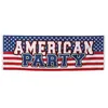 Image de bannière american party 74 x 220 cm - boland 44953