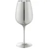 Image de verre à pied plastique argenté 45cl - boland 50372