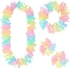 Image de kit déguisement hawaïen bandeau collier bracelet - - multicolore - boland 52432