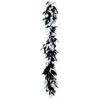 Image de Boland boa party 180 cm noir/blanc