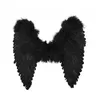 Image de Accessoire de déguisement - Ailes d'ange - 50x50cm - noir