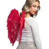 Image de paire d'ailes d'ange pliées 50x50cm rouge - boland 52822