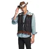 Image de Gilet Western Noir - Homme - L Boland