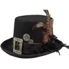 Image de Boland chapeau steampunk marron taille unique