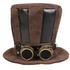 Image de Boland chapeau steampunk taille unique marron