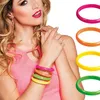 Image de set de 4 bracelets fluos adulte - boland 64454