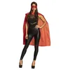 Image de Boland cape habillée et masque super héros unisexe rouge