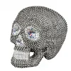 Image de tête de mort diamants 19 x 15 cm - boland 72125