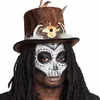 Image de chapeau vaudou buluku avec cheveux - boland 72183