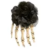 Image de barette cheveux main de squelette - boland 72270