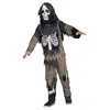 Image de Déguisement de Zombie Squelette - Enfant - 10/12 ans (140 à 152 cm) Boland