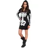 Image de déguisement robe squelette ado - 14/16 ans - multicolore - boland 78104