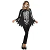 Image de Poncho squelette - Femme - Unique Boland