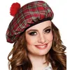 Image de béret écossais rouge adulte - boland 81225
