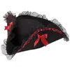 Image de Boland chapeau Amiral Rachel noir/rouge