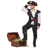 Image de Boland costume pirate pirate Vince pirate garçons bleu foncé
