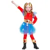 Image de Déguisement de Super-héroïne - Enfant - 3/4 ans (96 à 104 cm) Boland