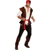 Image de déguisement de pirate des tempêtes - m/l - marron - boland 83532