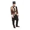 Image de Boland verkleedpak Captain Steampunk hommes marron
