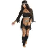 Image de Boland costume indienne loup-garou dame