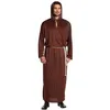 Image de déguisement moine robe marron frère médiéval homme - m/l - marron - boland 83846