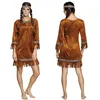 Image de déguisement indienne jeune cerf femme - m - marron - boland 83873