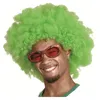 Image de Perruque Afro Verte - Vert