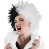 Image de Boland perruque Ivy dames noir / blanc