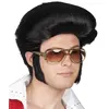 Image de Boland perruque Rock 'n Roll luxe hommes noir