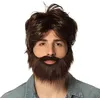 Image de perruque dude avec barbe et moustache - boland 86312