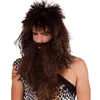 Image de perruque barbe néandertal homo sapiens homme - boland 86396