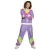 Image de Déguisement Survêtement Rétro - Violet - Homme - XL Boland