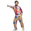 Image de déguisement survêtement disco multicolore homme - l - multicolore - boland 88557