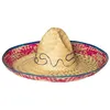 Image de sombrero chapeau paille salvatore 52cm adulte - boland 95424
