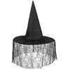 Image de chapeau de sorcière toile araignée adulte - boland 97002