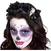 Image de serre-tête jour de la mort noir - Coloris : Noir97007