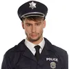 Image de casquette ajustable officier de police adulte - boland 97049