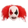 Image de masque latex clown perruque ébouriffée adulte - boland 97592